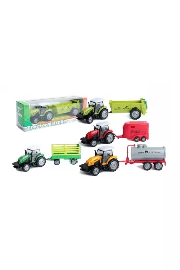 Traktor z przyczep� MIX Swede