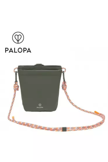Palopa Torebka saszetka na smakoyki dla psa Karl dark olive M