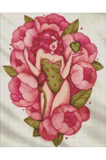 Ideyka Diamentowa mozaika - Delikatno�� wiosny 40x50cm