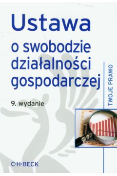 Ustawa o swobodzie dzia�alno�ci gospodarczej