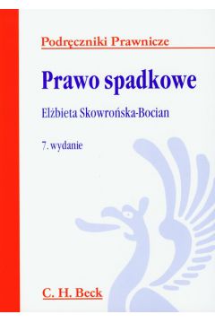 Prawo spadkowe - Skowro�ska-Bocian El�bieta - El�bieta Skowro�ska-Bocian