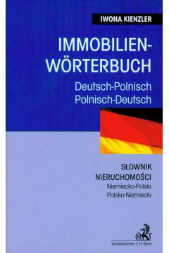 Immobilien woerterbuch S�ownik nieruchomo�ci niemiecko-polski polsko-niemiecki