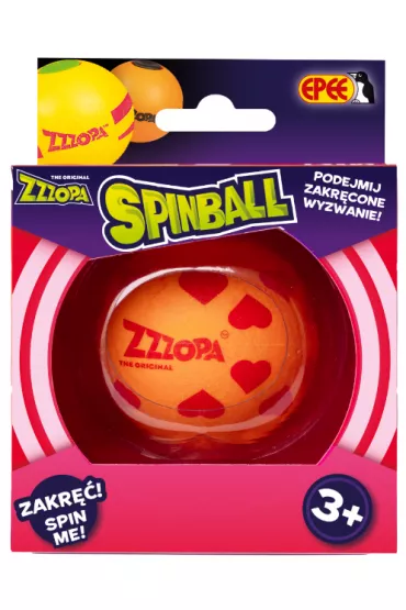 Spinball. Zakr�cona zabawa pomara�czowa z czerwonym (Best Friends) Epee