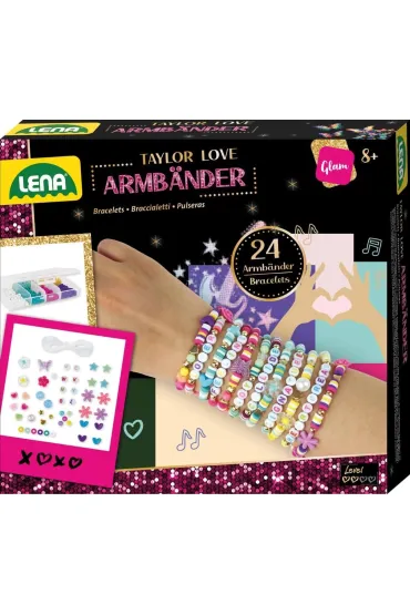 Zestaw do robienia bransoletek koraliki DIY Lena