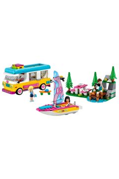 LEGO Friends Leny mikrobus kempingowy i aglwka 41681