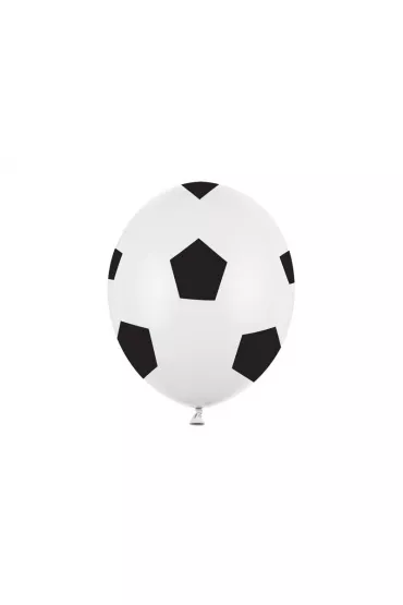 PartyDeco Balony Pi�ka Pure White 30cm