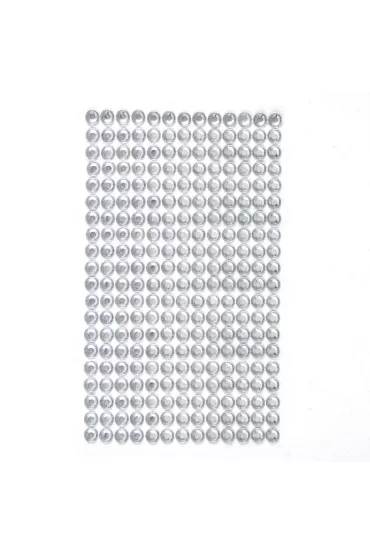 Dalprint Kryszta�ki samoprzylepne crystal 6mm 260 szt.
