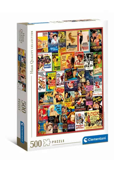 Puzzle 500 el. High Quality Collection. Klasyczny romans Clementoni