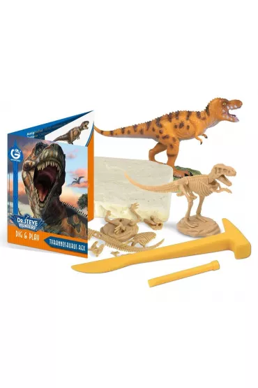 Dr. Steve Hunters. Tyrannosaurus Rex. Wykopaliska Geoworld