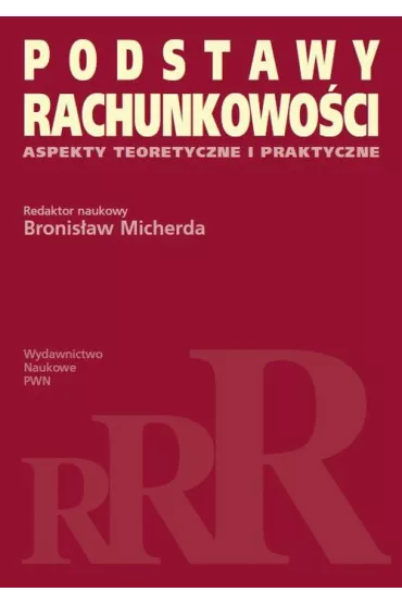 eBook Podstawy rachunkowo�ci pdf - Bronis�aw Micherda