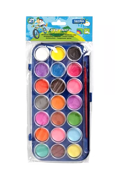 Farby akwarelowe Lambo 21 kolor�w