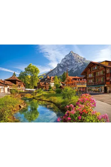 Puzzle 500 el. Kandersteg Szwajcaria Castorland