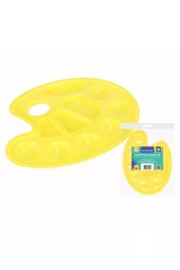 Paleta do farb owalna pastelowa ��ta STARPAK 540852