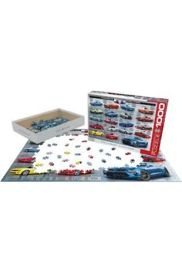 Puzzle 1000 el. Chevrolet The Camaro Evolution Eurographics