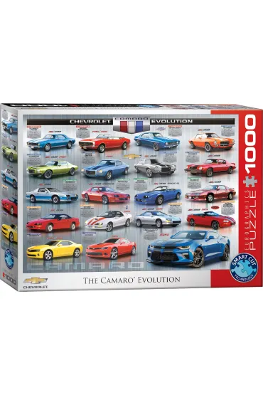 Puzzle 1000 el. Chevrolet The Camaro Evolution Eurographics