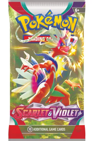 Pokemon TCG: Scarlet & Violet - Booster Box karty saszetka mix
