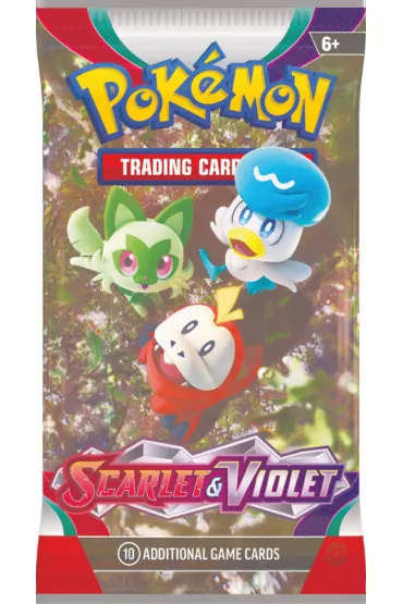 Pokemon TCG: Scarlet & Violet - Booster Box karty saszetka mix