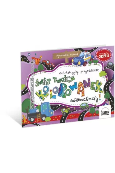 Edukacyjny przystanek �wiat Twoich Kolorowanek Samochody - Agnieszka Potera