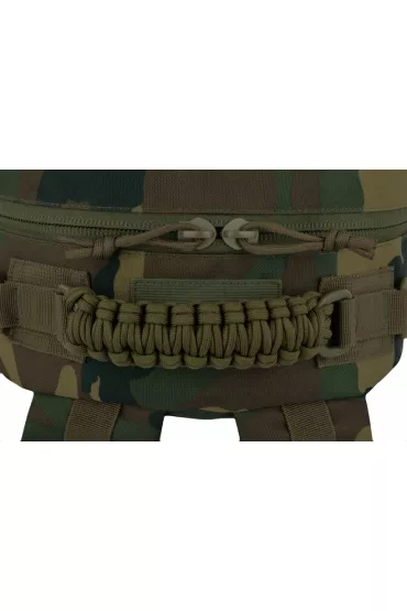 St. Majewski Plecak 4-komorowy Military Woodland Camo