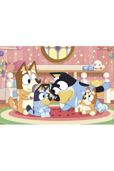 Puzzle drewniane 2x16 el. Bluey Educa