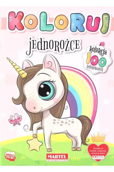 Jednoro�ce. Koloruj