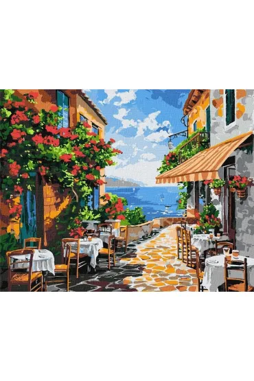 Ideyka Malowanie po numerach - Cichy zak�tek 40x50cm