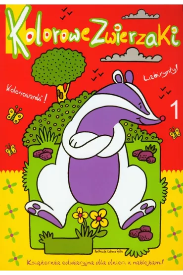 Kolorowe zwierzaki 1 - Jolanta Kasperkowiak