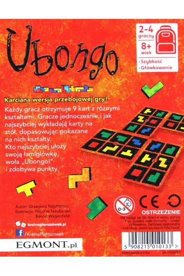 Ubongo karciane Egmont