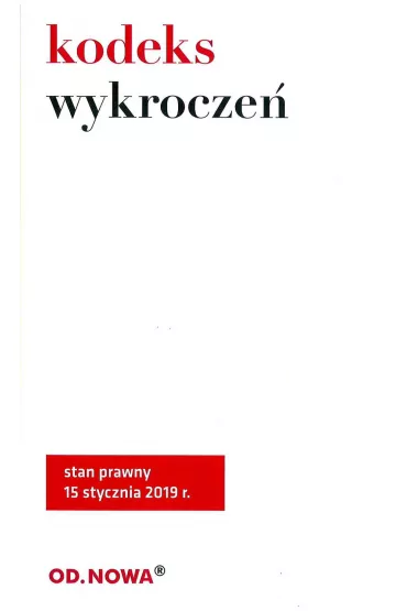 Kodeks wykrocze� 2019 - Agnieszka Kaszok
