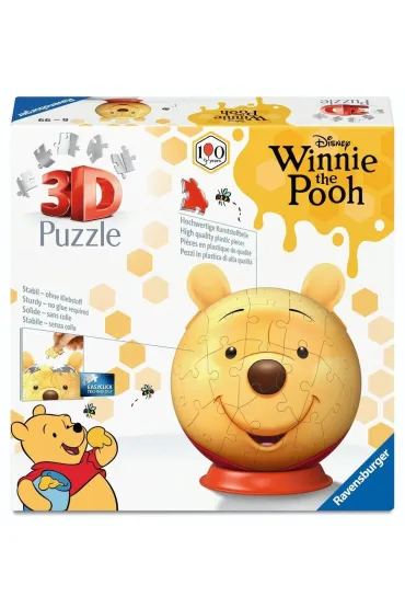 Puzzle 3D Winnie Pooh with ears Ravensburger