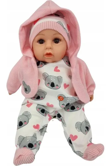 Lalka bobas m�wi i �piewa 45cm MarioToys