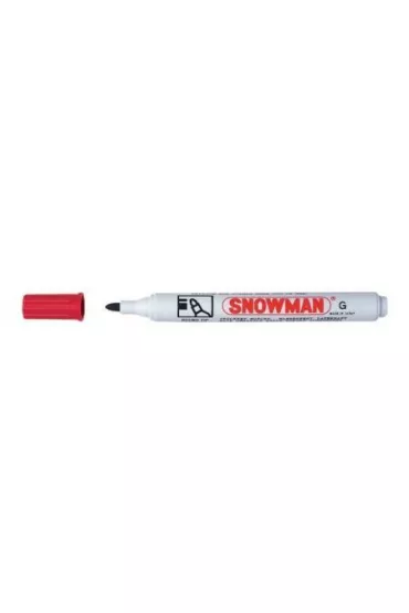 Snowman Marker permanentny okr�g�y