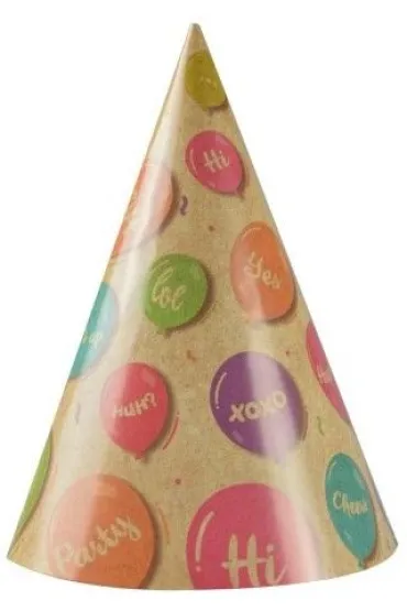 Arpex Czapeczki Kraft Balloons FSC Mix Credit 6 szt.