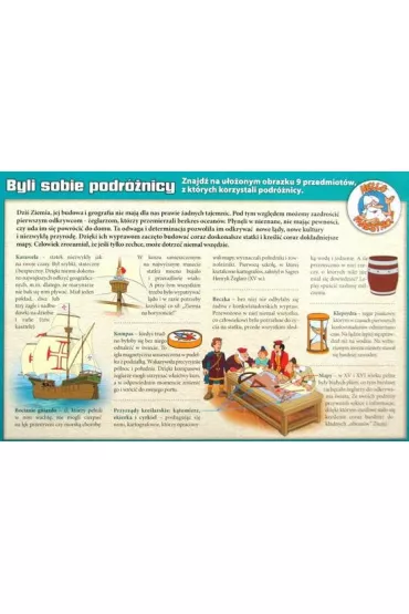 Puzzle Byli sobie podr�nicy + DVD Hippocampus