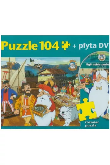 Puzzle Byli sobie podr�nicy + DVD Hippocampus