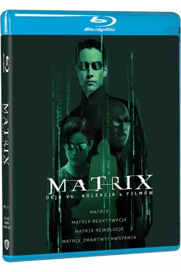 Matrix Deja Vu. Kolekcja 4 film�w (4 Blu-ray) - Keanu Reeves