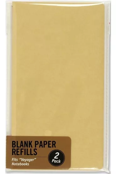 Peter Pauper Press Wk�ad do notatnika Voyager g�adki 2 szt.