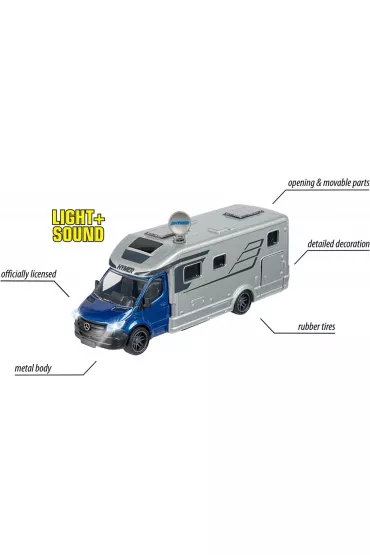 Majorette GS Hymer B-Class kamper 19 cm 213773000 Simba