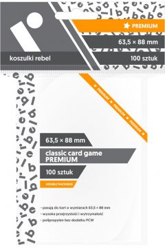 Rebel Koszulki CCG Premium 63,5 x 88 mm 100 szt.