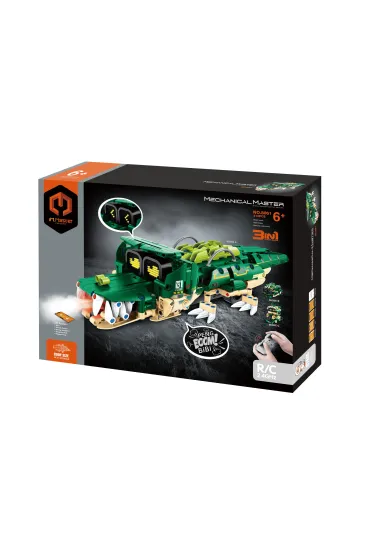 Klocki R/C Robokrokodyl 3w1 513el