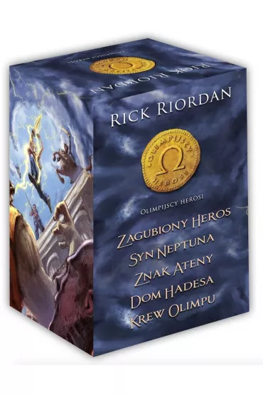 Olimpijscy Herosi. Tom 1-5 (komplet) - Rick Riordan