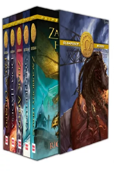Olimpijscy Herosi. Tom 1-5 (komplet) - Rick Riordan