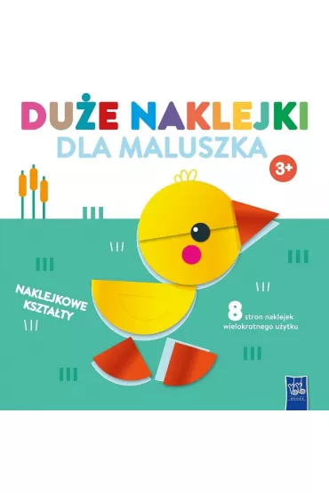 Du�e naklejki dla maluszka. Kaczuszka 3+