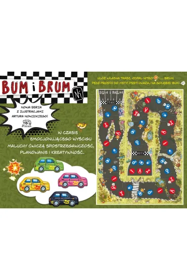 Puzzle BUM i BRUM. Rajd Malucha Nasza Ksi�garnia - Ignacy  Nowicki