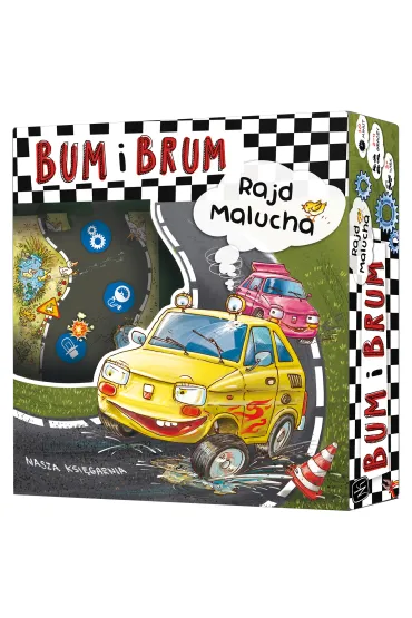 Puzzle BUM i BRUM. Rajd Malucha Nasza Ksi�garnia - Ignacy  Nowicki