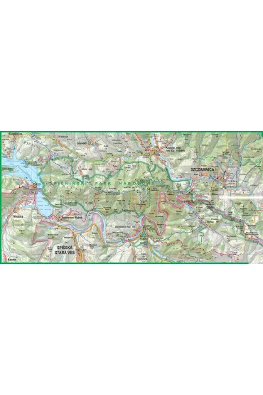 comfort!map Mapa turystyczna Pieniny 1:50 000