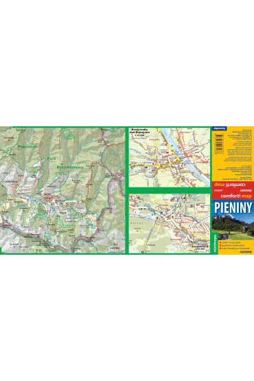 comfort!map Mapa turystyczna Pieniny 1:50 000