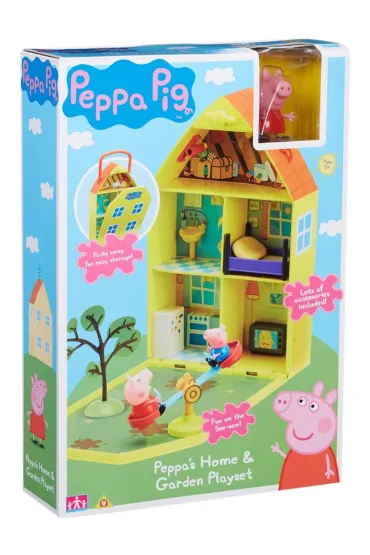 �winka Peppa. Domek Peppy i Ogr�d Tm Toys
