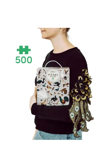 Puzzle Puzzlove CzuCzu 500 el. Ptaki Bright Junior Media