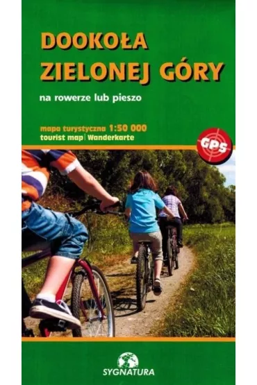 Mapa turystyczna - Dooko�a Zielonej G�ry